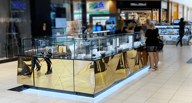 Optimal cable Reporter AR JEWELS&DIAMONDS magazin bijuterii in Baneasa Shopping Center - Bijuterii  Aur